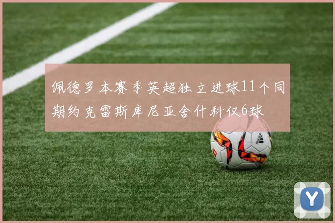 佩德罗本赛季英超独立进球11个同期约克雷斯库尼亚舍什科仅6球